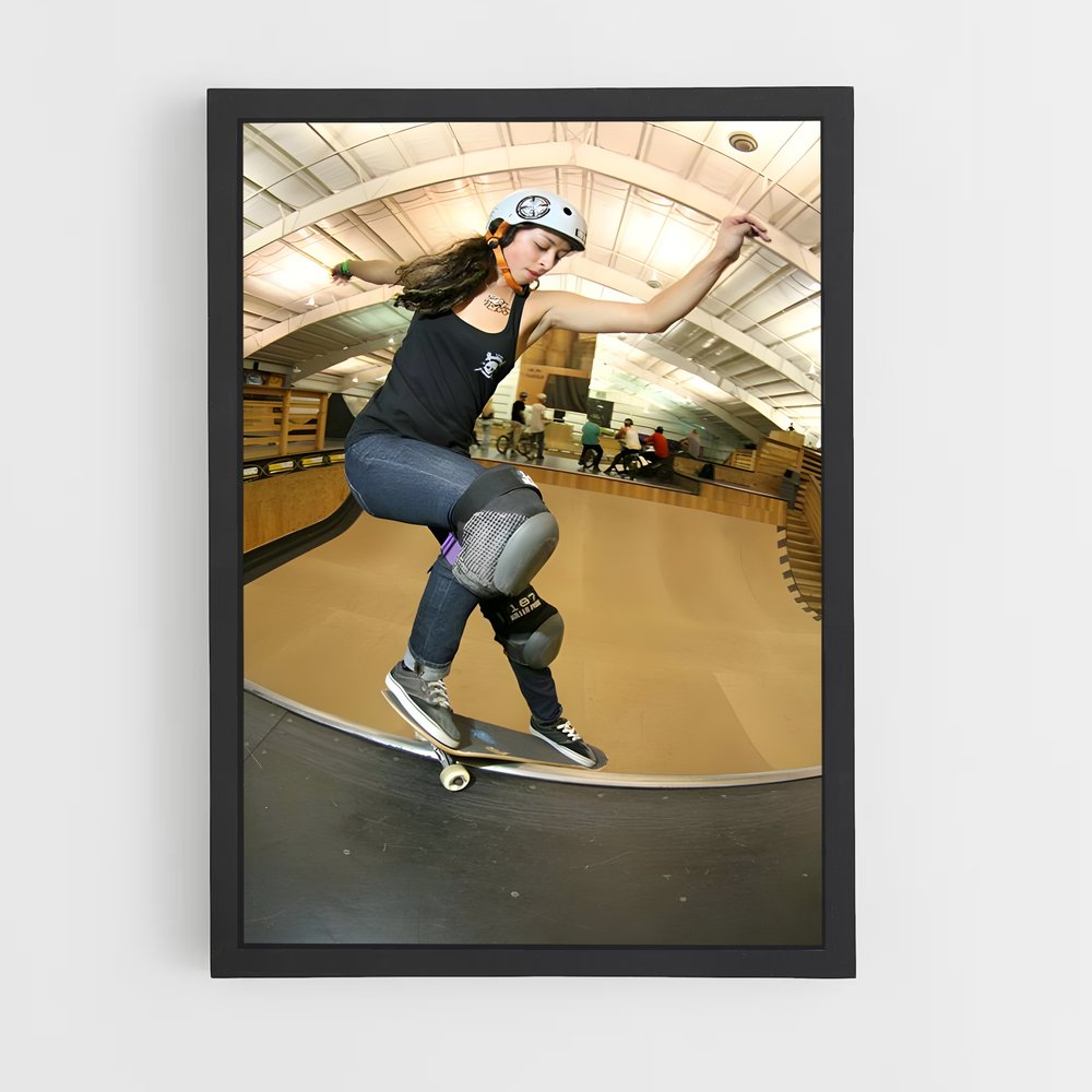 Poster Lizzie de armanto – affiche Skateboard (vue 2)